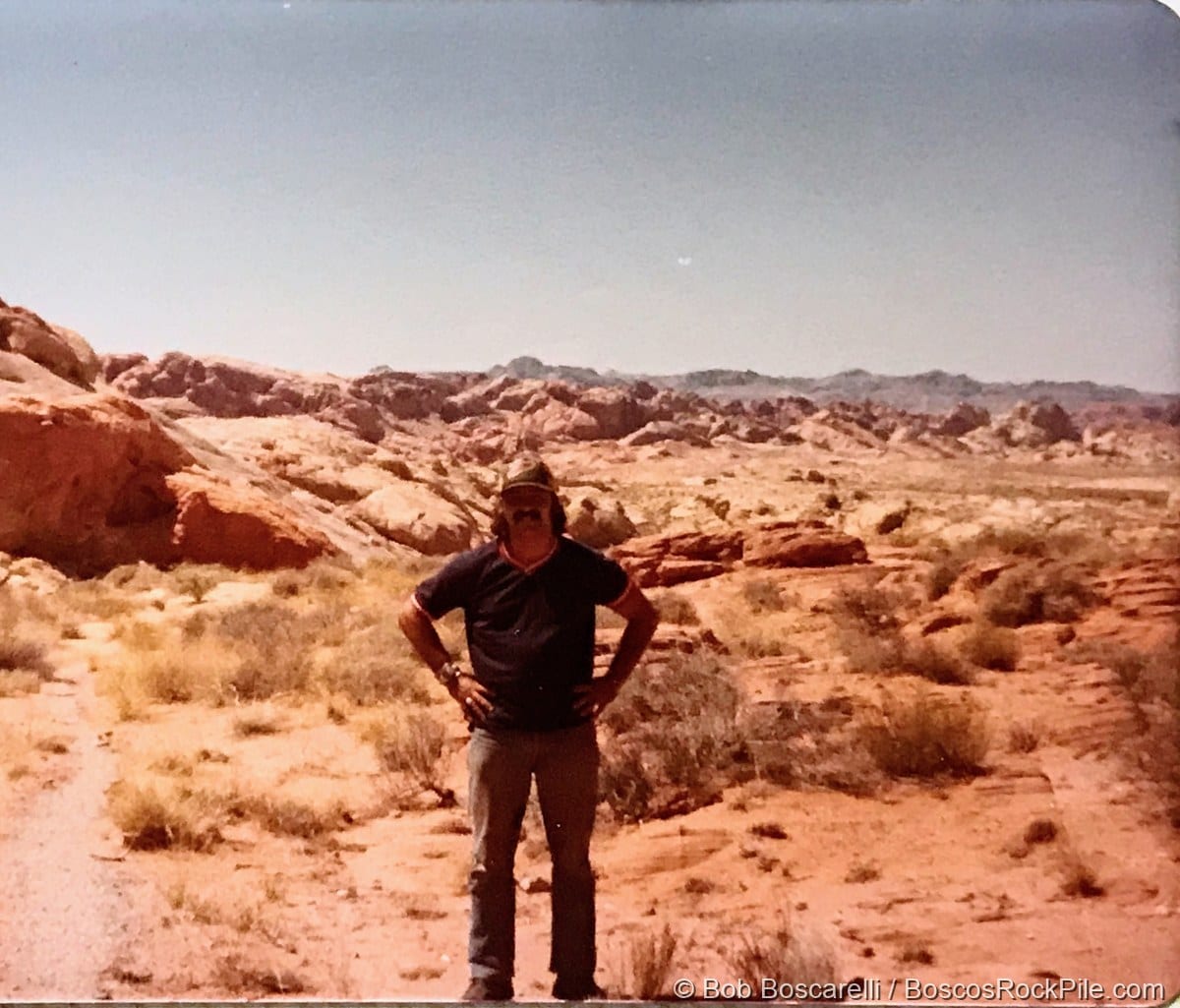 Bosco at Goblin Valley, Utah, 1979