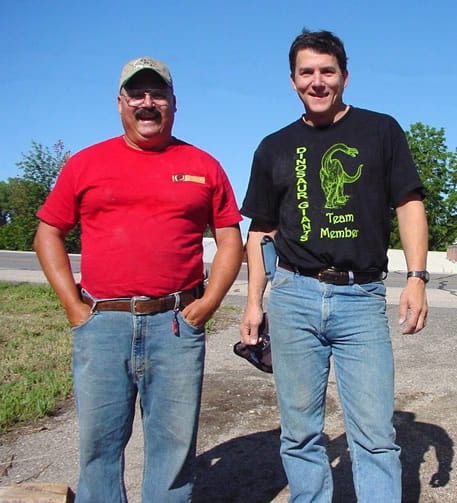 Bosco with Dr. Paul Sereno