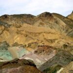 Colorful mineral deposits at Artist's Palette, Death Valley National Park
