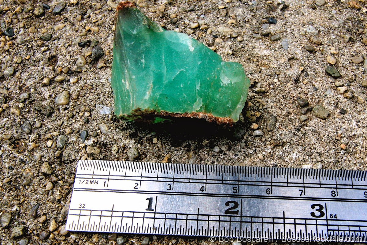 Green chrysoprase