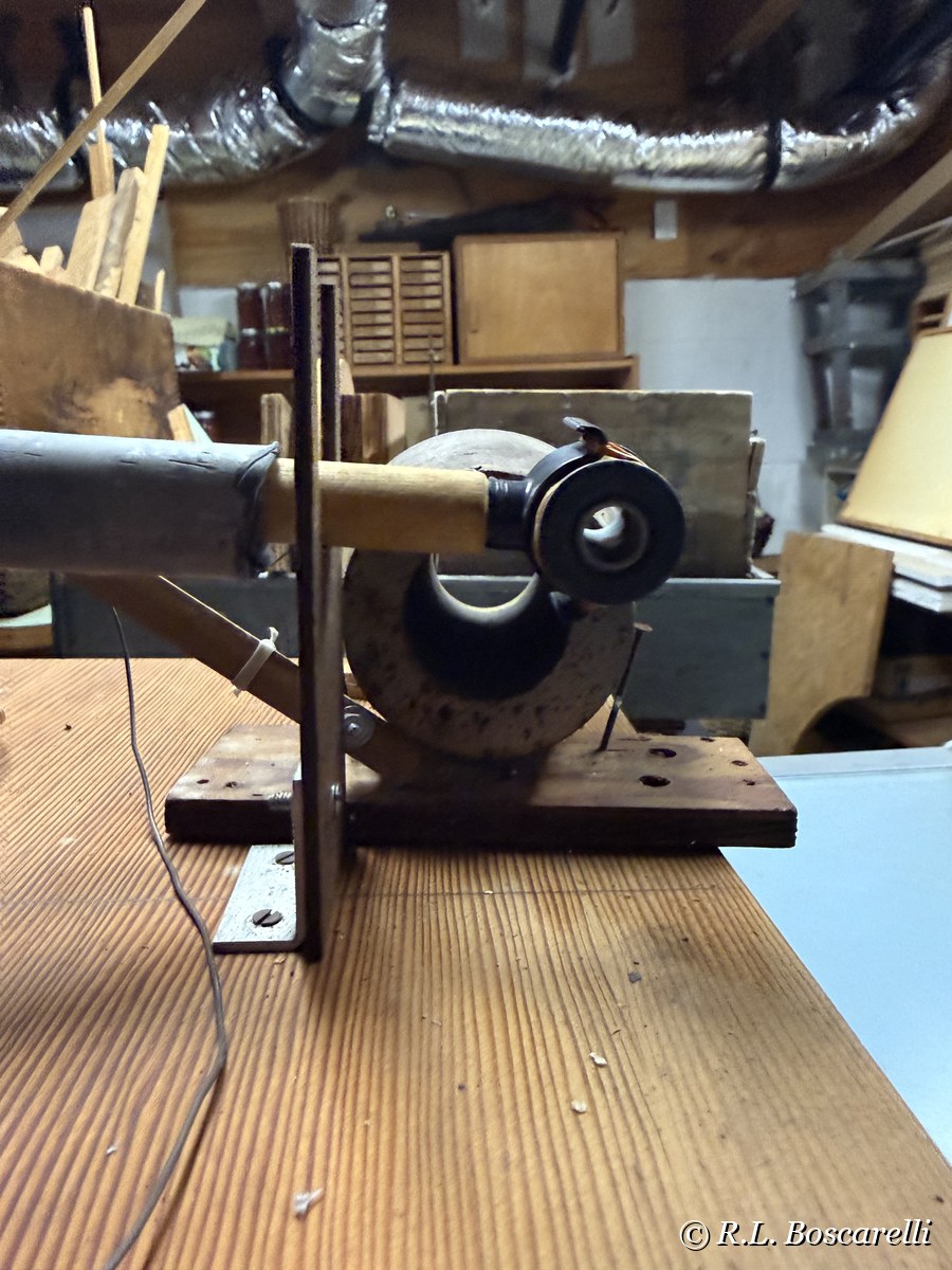 Seismograph sensor coil built by David Reynolds — Soquel CA home seismograph station